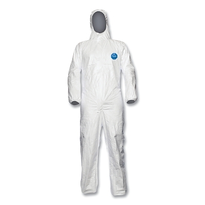 Tyvek 600 Coverall Withhood White 7X MPN:TY198TWH7X0025PI