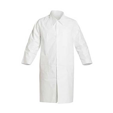 Tyvek Isoclean Lab Coatcollar White Sm MPN:IC224SWHSM00300B