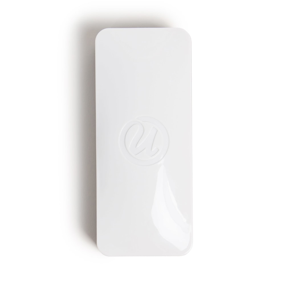 U Brands Side Magnetic Dry-Erase Board Eraser, 2in x 4-11/16in x 1in, White MPN:583U04-24