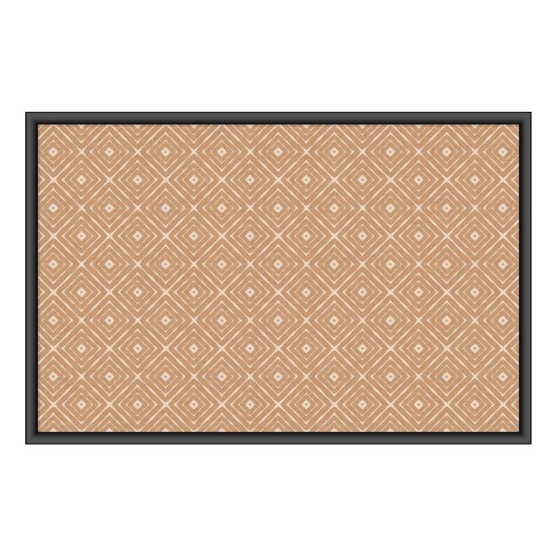 U Brands Fashion Cork Bulletin Board, 36in X 24in, Black Wood Frame, Actual Size 35in X 23in (2884U00-01) MPN:2884U00-01