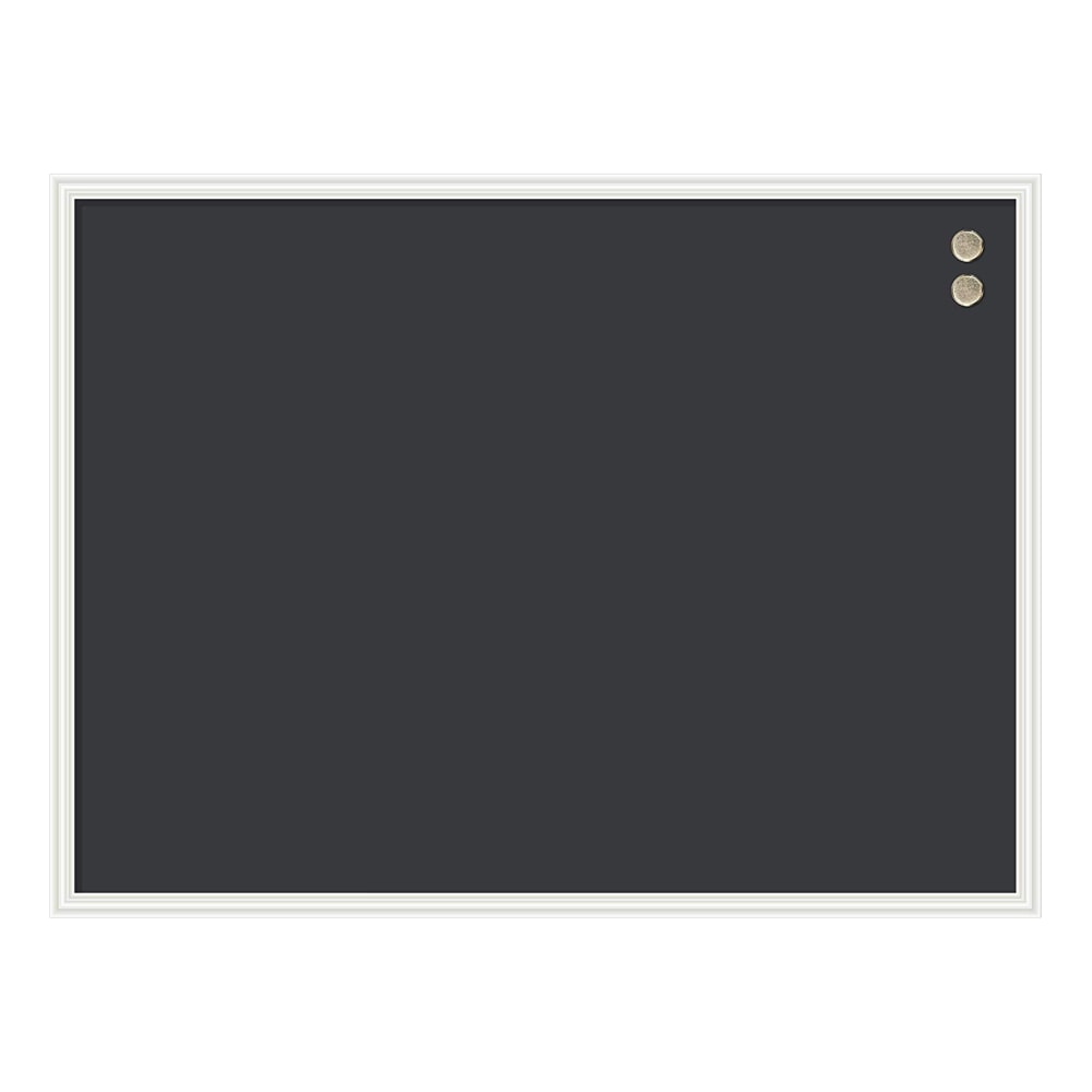 U Brands Magnetic Chalkboard, 40in X 30in, White Decor Frame (2916U00-01) MPN:2916U00-01