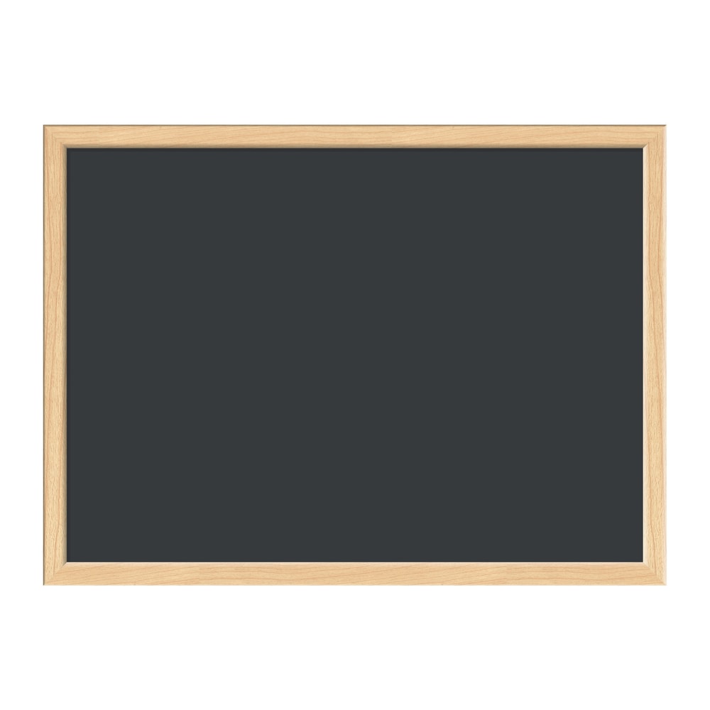 U Brands Chalkboard, 24in X 18in, Birch Wood Frame, Actual Size 23in X 17in (310U00-01) MPN:310U00-01
