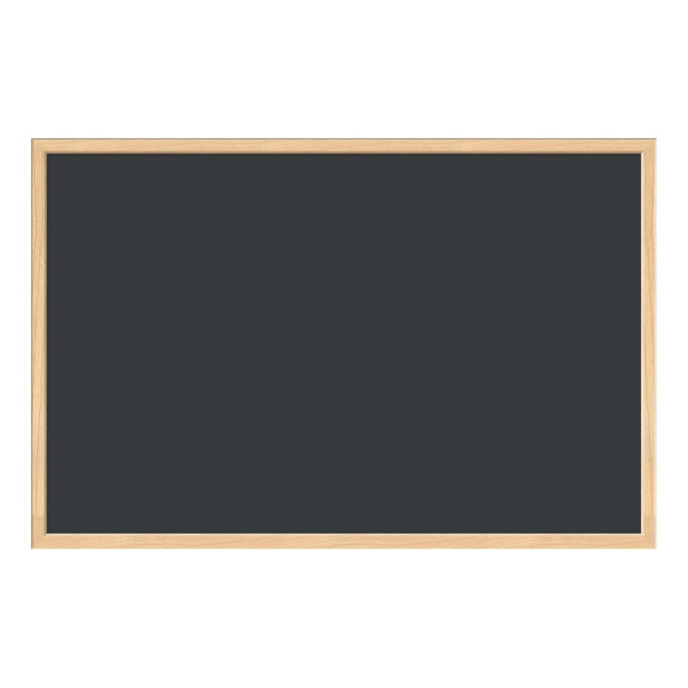 U Brands Chalkboard, 36in X 24in, Birch Wood Frame, Actual Size 35in X 23in (3263U00-01) MPN:3263U00-01