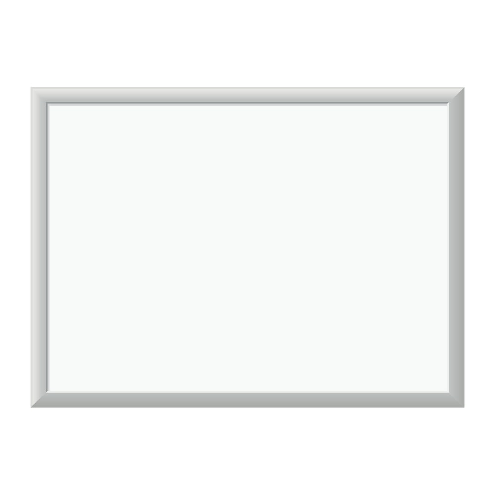 U Brands Magnetic Dry-Erase Board, 24in X 18in, Silver Aluminum Frame, Actual Size 23in X 17in (070U00-01) MPN:070U00-01