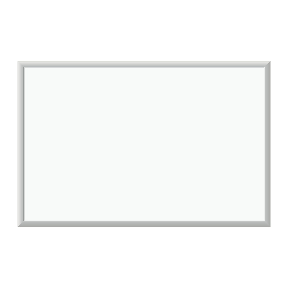 U Brands Magnetic Dry-Erase Board, 36in X 24in, Silver Aluminum Frame, Actual Size 35in X 23in (071U00-01) MPN:071U00-01
