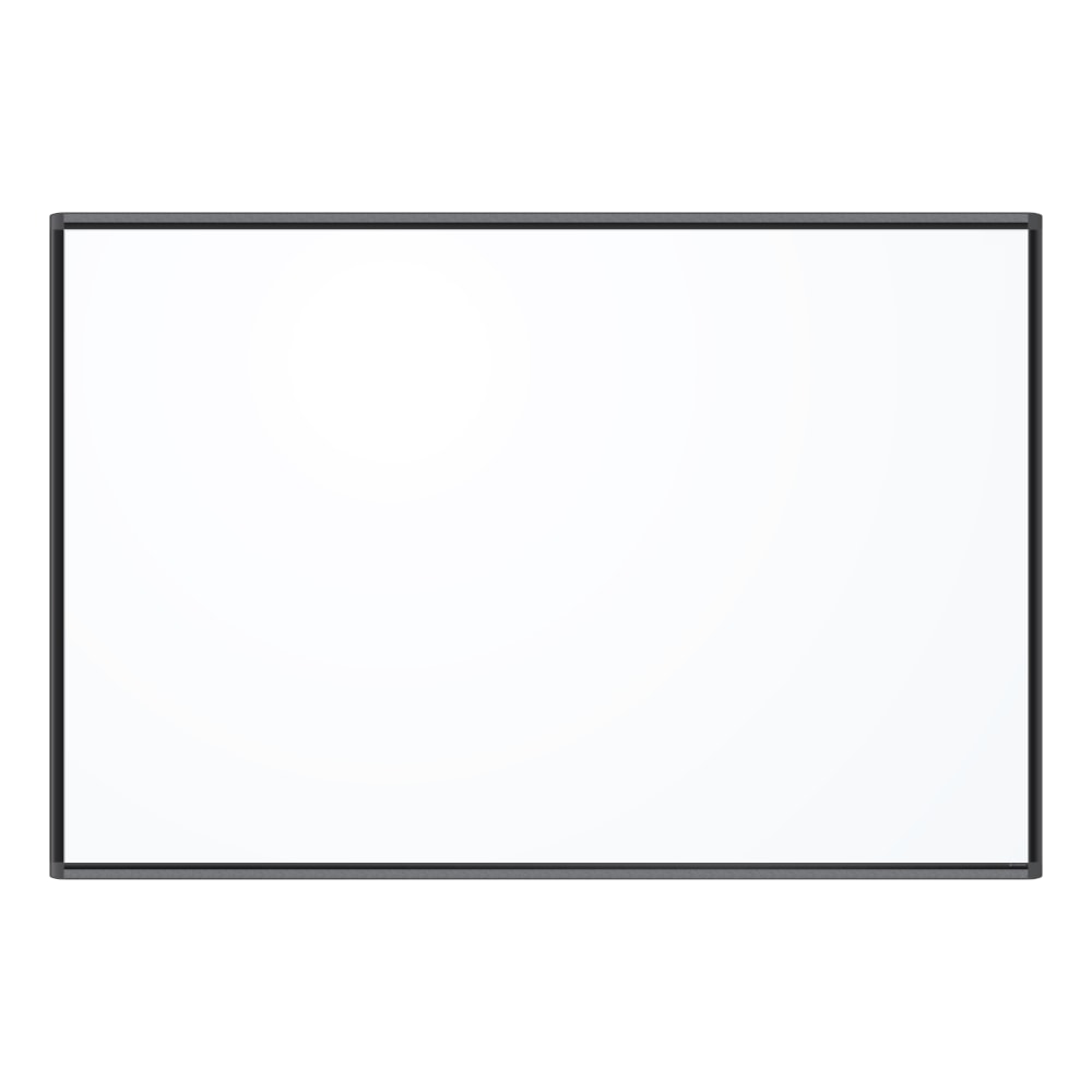 U Brands PINIT Magnetic Dry-Erase Board, 72in X 48in, Black Aluminum Frame, Actual Size 70in X 47in (3012U00-01) MPN:3012U00-01