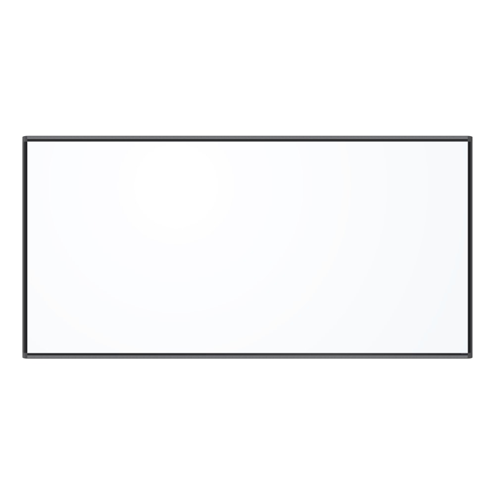 U Brands PINIT Magnetic Dry-Erase Board, 96in X 48in, Black Aluminum Frame, Actual Size 95in X 47in (3013U00-01) MPN:3013U00-01