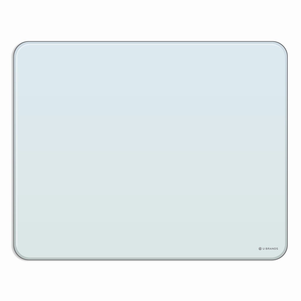 U Brands Unframed Magnetic Cubical Dry-Erase Whiteboard, 16in x 20in, Frosted White (Min Order Qty 2) MPN:4832U00-04