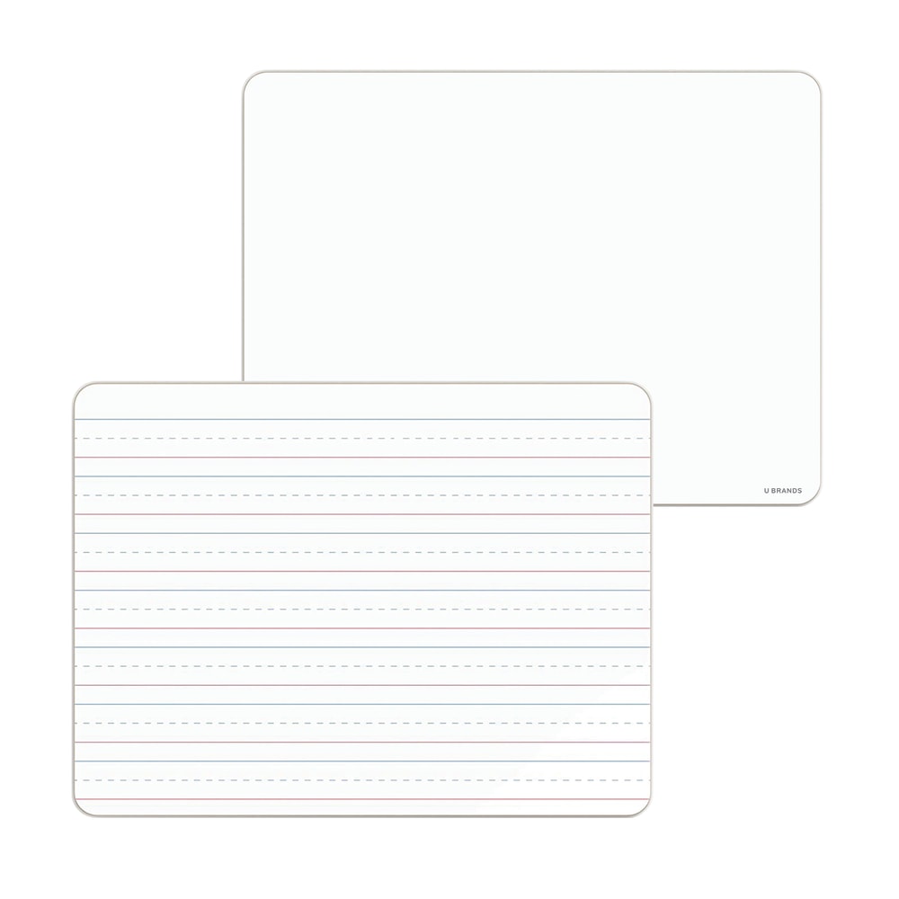 U Brands Double Sided Dry-Erase Lap Boards, 12in X 9in, 24 Pack (4863U00-01) MPN:4863U00-01