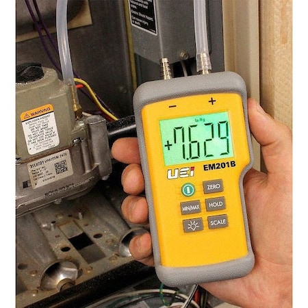 Air Manometer Kit, -60 in wc to 60 in wc MPN:EM201SPKIT