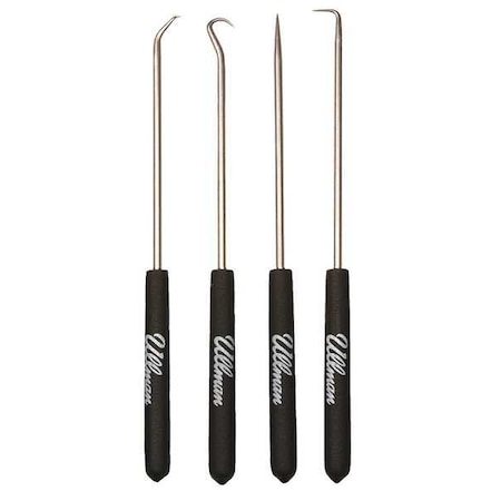 Pick/Hook Set, Stl Shft, Plstc Grps, PK4 MPN:CHP4