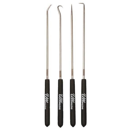 Pick/Hook Set, Stl Shft, Plstc Grps, PK4 MPN:CHP4-L