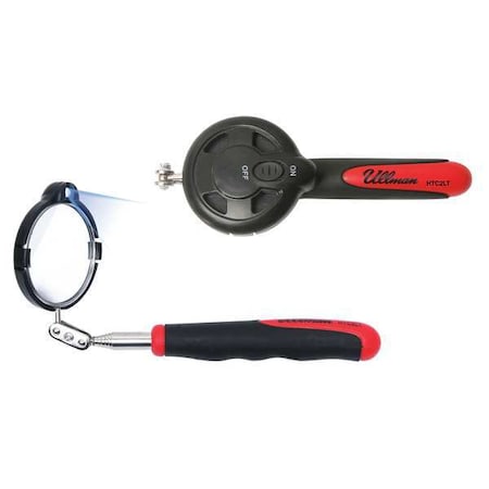 Lighted Inspection Mirror MPN:HTC-2LT