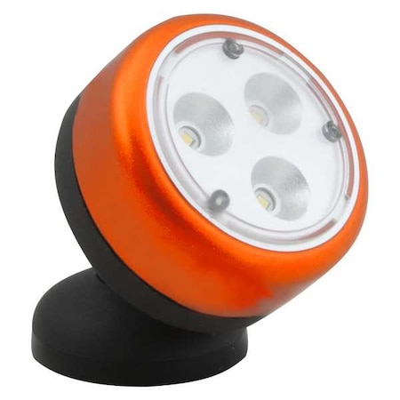 ULLMAN 50 Lumens, LED Red/Black Magnetic Light MPN:RT-3SMD