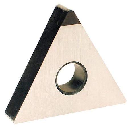 Triangle Turning Insert, Triangle, 3/8 in, TNGA, 0.0312 in, CBN MPN:913-000-467