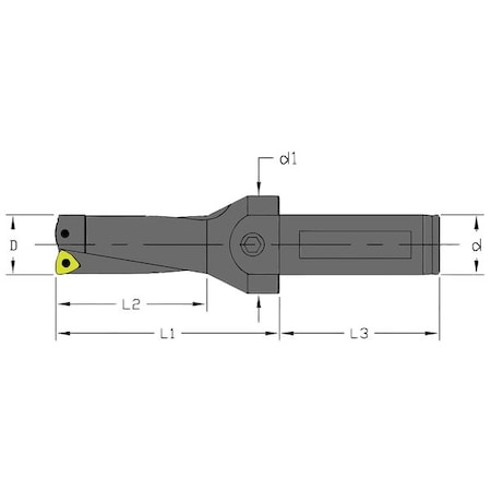 Indexable Drill, UD-0875-2D-075 MPN:926-000-045