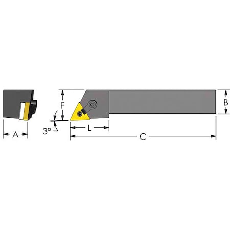 Square Shank, 0.750