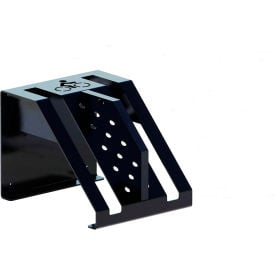 UltraSite® Pasadena Bicycle Parking Rack Surface Mount 2 Bike Capacity Black 18-P2