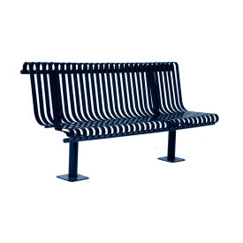 UltraSite® Kensington Bench w/ Back Surface Mount 72