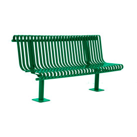 UltraSite® Kensington Bench w/ Back Surface Mount 72