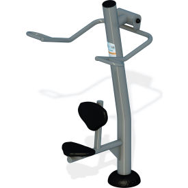 ActionFit Inground Mounted Lat Pull Down Gray UP165S