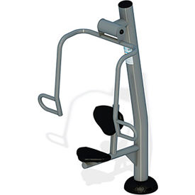 ActionFit Inground Mounted Chest Press Gray UP166S