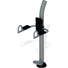 ActionFit Inground Mounted Captains Chair Gray UP167S