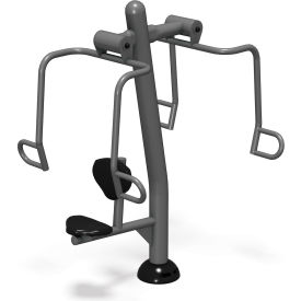 ActionFit Inground Mounted Accessible Chest Press Gray UP179S