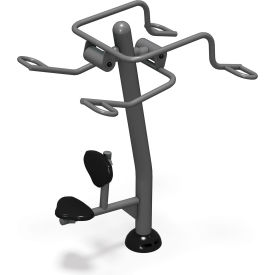 ActionFit Surface Mounted Accessible Lat Pull Down Gray UP180SM