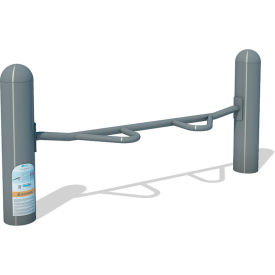ActionFit Surface Mounted Push Up Low Gray UP223SM