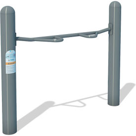 ActionFit Surface Mounted Push Up High Gray UP224SM