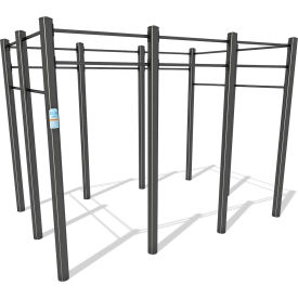 ActionFit Fitness Rack Black UP230