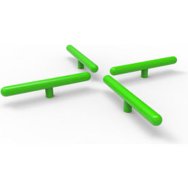 ActionFit Log Hop Station & UP197 Sign Green UP250/UP197