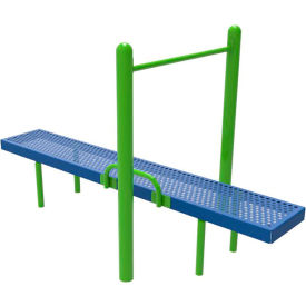 ActionFit Inground Mounted Horizontal Chin-Up Station Multi-colored UP259