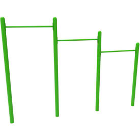 ActionFit Joint Use Chin-Up Bar Station Green UP261