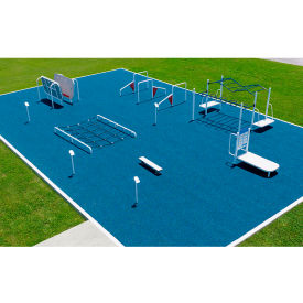 ActionFit Inground Mounted Action Zone Course White UP277