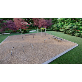 ActionFit Inground Mounted Traditional Course 2.0 Gray UP313S