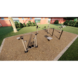 ActionFit Inground Mounted Training Course 2.0 Multi-colored UP314S
