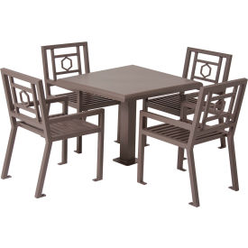 UltraSite® Huntington Dining Set with 4 Chairs 36