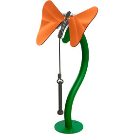 Freenotes Toddler Butterfly with Portable Mount Kit Orange BFLY-O-PM-T