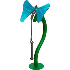 Freenotes Toddler Butterfly with Inground Mount Kit Turquoise BFLY-T-IG-T