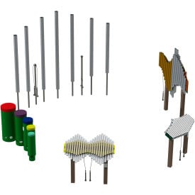 Freenotes Premium Steel Surface Mount Ensemble Collection COL-PRM-SM-REC