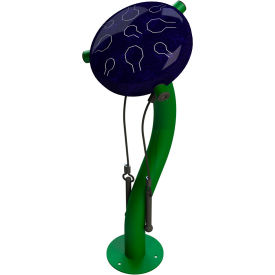 Freenotes Calypso with Portable Mount Kit Green Post CPSO-G-PM