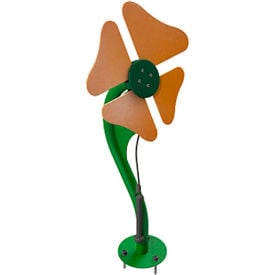 Freenotes Flower with Surface Mount Kit Orange FWR-O-SM
