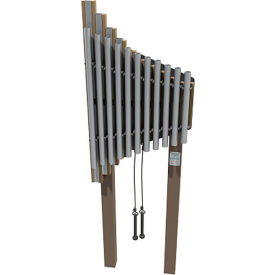 Freenotes Griffin with Steel Inground Mount Kit Silver GRIF-IG-STL