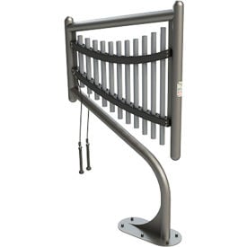 Freenotes Harp with Inground/Surface Mount Kit Silver HRP-IG