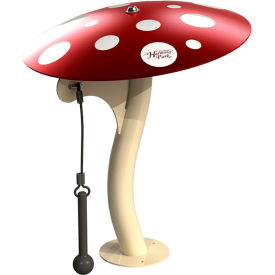 Freenotes Medium Red Mushroom with Surface Mount Kit MUSH-MED-SM