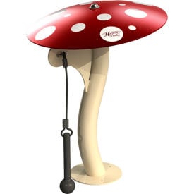 Freenotes Small Red Mushroom with Surface Mount Kit MUSH-SML-SM