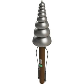 Freenotes Pagoda Bells with Recycled Inground Mount Kit Silver PBEL-IG-REC