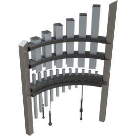 Freenotes Titan Tines with Steel Surface Mount Kit Silver TT-SM-STL